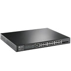 TP-LINK Omada SG3428MP 28-portno 24x Gigabit PoE+ RJ45 4x Gigabit SFP L2 upravljano mrežno stikalo