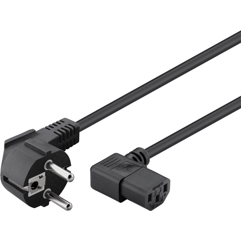 GOOBAY 250V(AC) 1,5m črn napajalni kabel
