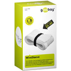 GOOBAY 1,8m fleksibilni WireSleeve beli urejevalnik kablov