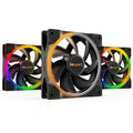 BE QUIET! LIGHT WINGS (BL076) trojni paket RGB 120mm 4-pinski PWM ventilator