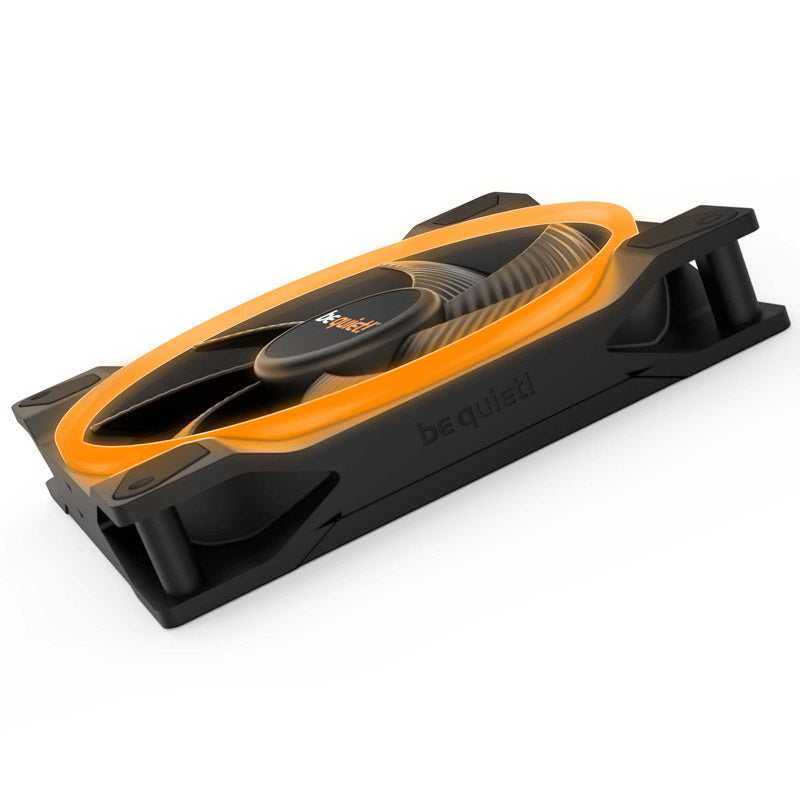 BE QUIET! LIGHT WINGS (BL078) trojno pakiranje RGB 140 mm 4-pinski PWM ventilator