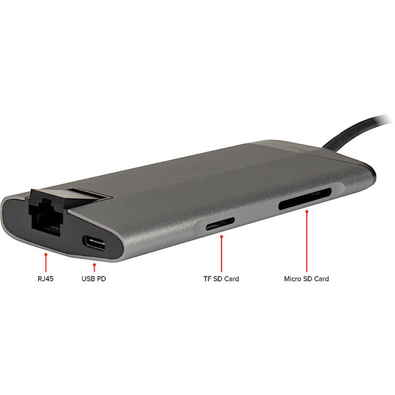 INTER-TECH GDC-802 USB-C dock priklopna postaja