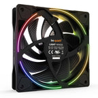BE QUIET! LIGHT WINGS visokohitrostni (BL077) Triple-Pack RGB 120mm 4-pinski PWM ventilator