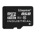 KINGSTON Industrial microSD 8GB UHS-I hitrostni razred 10, adapter, pomnilniška kartica SDCIT2/8GB