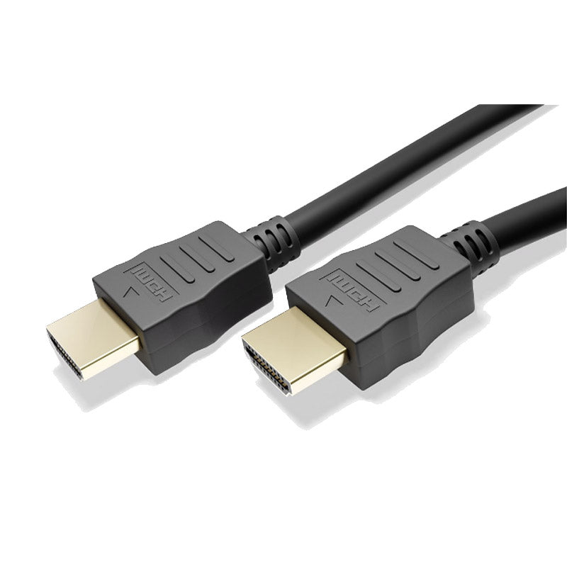 GOOBAY Ultra High Speed ​​HDMI (M/M) 2.1 8K 60Hz 1,5m z Ethernet pozlačen črn kabel