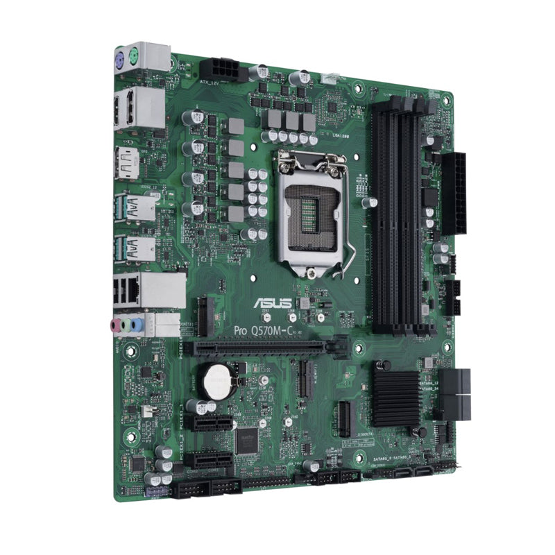 ASUS Pro Q570M-C LGA1200 (10. in 11. generacija) DDR4 mATX matična plošča