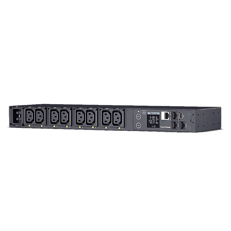 CYBERPOWER PDU41005 PDU RACK 8x C13 16A 1U brezprekinitveno napajanje razdelilec