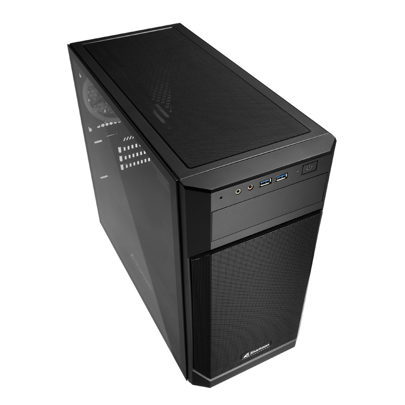 SHARKOON V1000 mATX RGB okno igričarsko črno ohišje