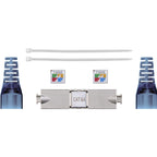GOOBAY CAT 6 2xRJ45 LAN STP IDC moderen kabelski priključek