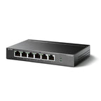 TP-LINK TL-SF1006P 6-portno 10/100 Mbps (4x PoE+) RJ45 pametno omrežno stikalo