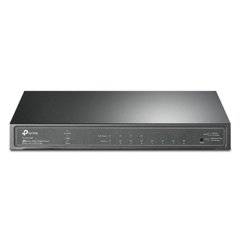 TP-LINK JetStream TL-SG2008P 8-vratno gigabitno (4x PoE+) pametno mrežno stikalo RJ45