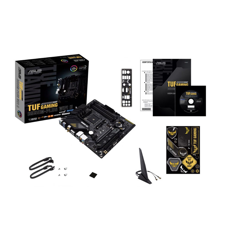 ASUS TUF B550M-Plus WIFI II AM4 DDR4 igralna mATX matična plošča