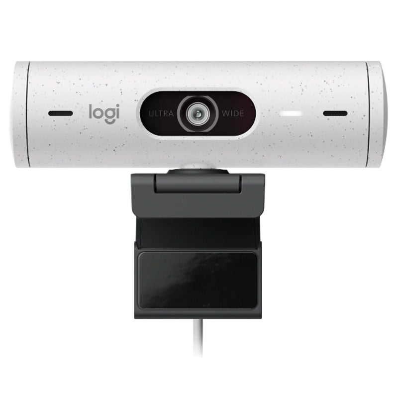 LOGITECH BRIO 500 FHD 1080p LAN bela spletna kamera