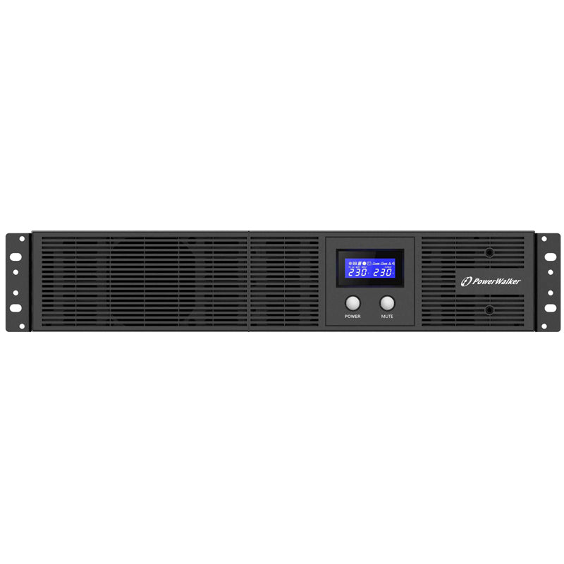 POWERWALKER VI 2200 RLE Line interactive 2200VA 1320W UPS 2U rack brezprekinitveno napajanje