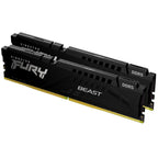 KINGSTON Fury Beast 64 GB (2x32 GB) 5200MT/s DDR5 CL40 XMP KF552C40BBK2-64 RAM pomnilnik
