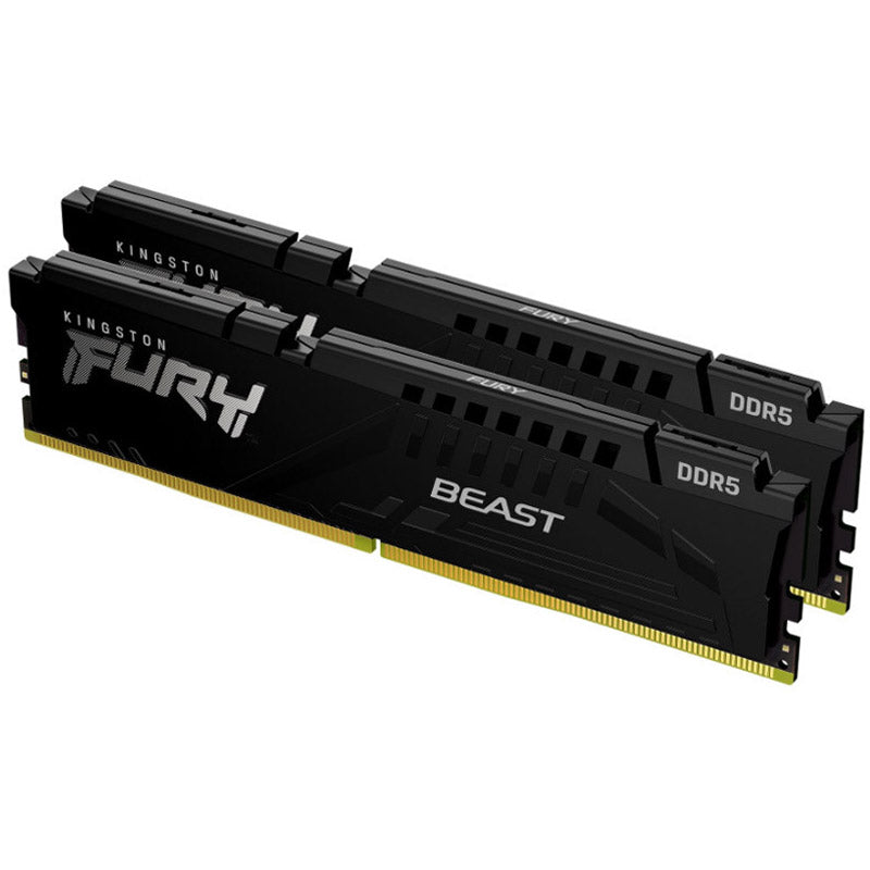 KINGSTON Fury Beast 64 GB (2x32 GB) 5600 MT/s DDR5 CL40 XMP KF556C40BBK2-64 RAM pomnilnik