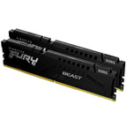 KINGSTON Fury Beast 32 GB (2x16 GB) 5600 MT/s DDR5 CL40 XMP KF556C40BBK2-32 RAM pomnilnik