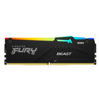 KINGSTON Fury Beast 32GB 5600MT/s DDR5 CL40 XMP KF556C40BBA-32 RGB RAM pomnilnik