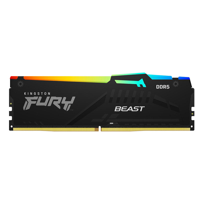 KINGSTON Fury Beast 32GB 5600MT/s DDR5 CL40 XMP KF556C40BBA-32 RGB RAM pomnilnik