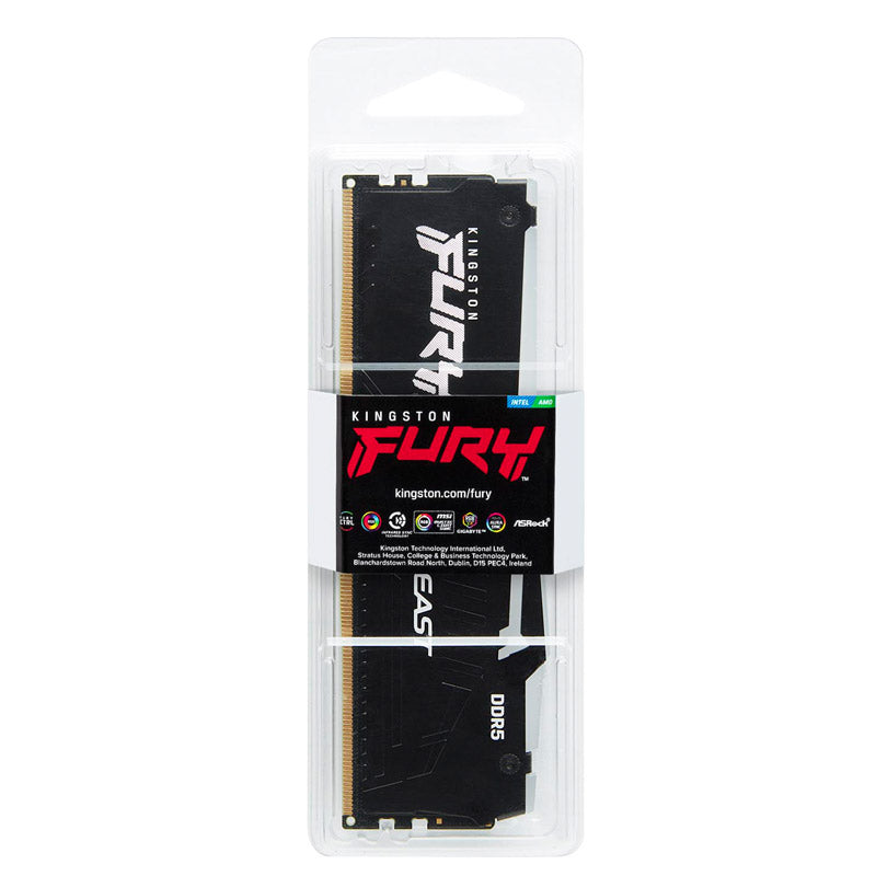 KINGSTON Fury Beast 32GB 5600MT/s DDR5 CL40 XMP KF556C40BBA-32 RGB RAM pomnilnik