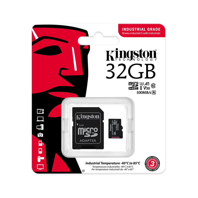 KINGSTON Industrijska microSD 32GB Class10 UHS-I SD adapter SDCIT2/32GB spominska kartica