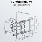 GOOBAY TV stenski nosilec Pro FULLMOTION (XL) 43-100" do 60kg 49746