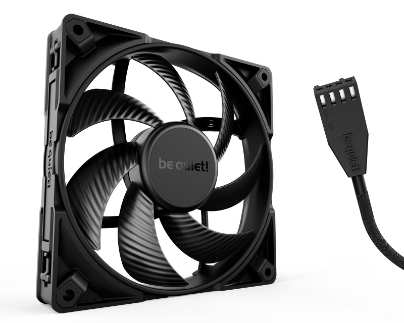 BE QUIET! Silent Wings PRO 4 (BL099) 140mm 4-pinski PWM črn ventilator