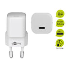 GOOBAY USB-C 5V 20W beli polnilec
