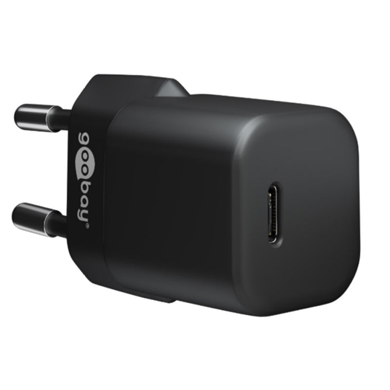 GOOBAY USB-C 5V 20W črni polnilec