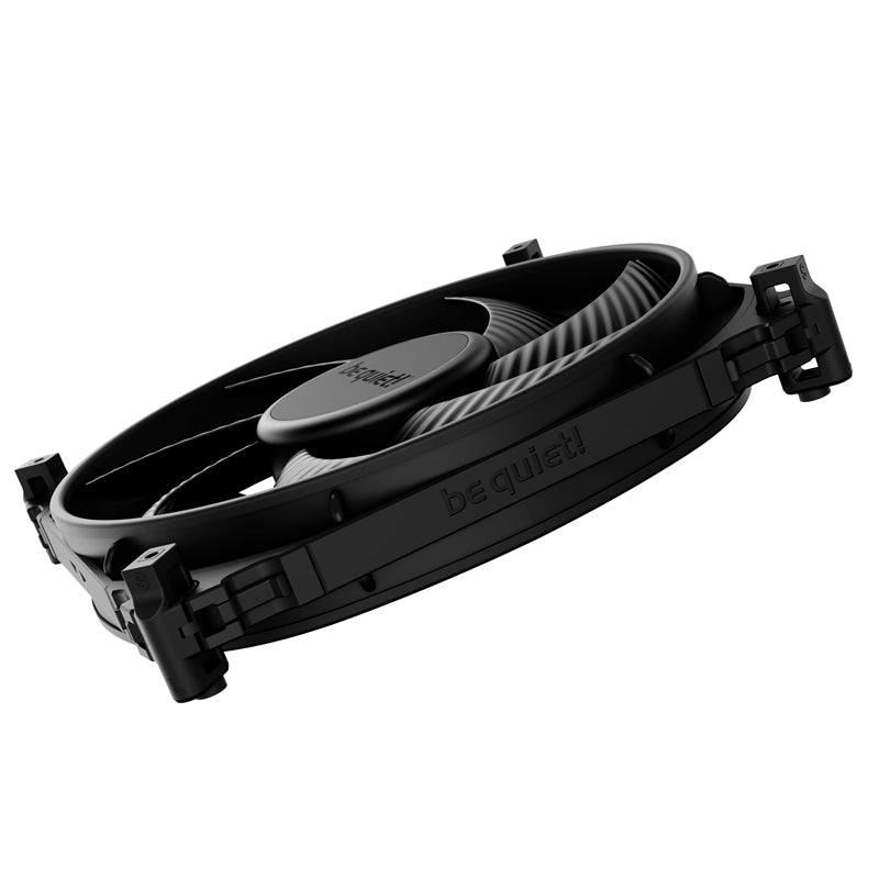 BE QUIET! Silent Wings 4 (BL095) 140 mm 3-pinski črni ventilator