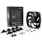 BE QUIET! Silent Wings 4 (BL097) 140mm 4-pinski PWM visokohitrostni ventilator