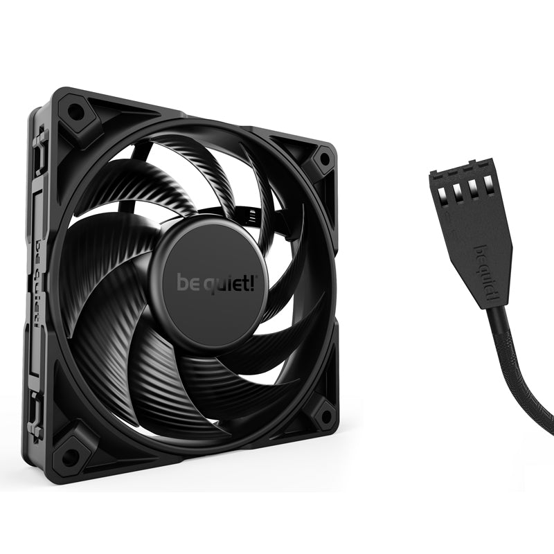 BE QUIET! Silent Wings PRO 4 (BL098) 120 mm 4-pinski PWM črn ventilator