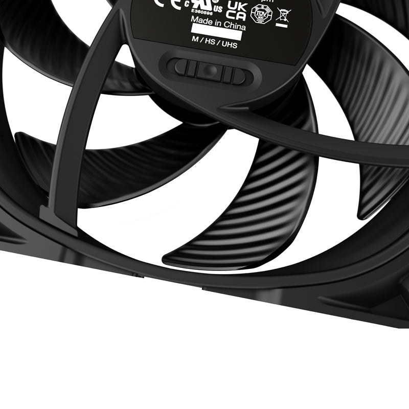BE QUIET! Silent Wings PRO 4 (BL098) 120 mm 4-pinski PWM črn ventilator