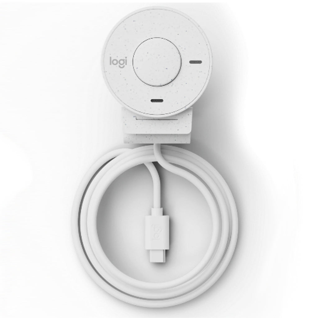 LOGITECH BRIO 300 HD USB bela spletna kamera