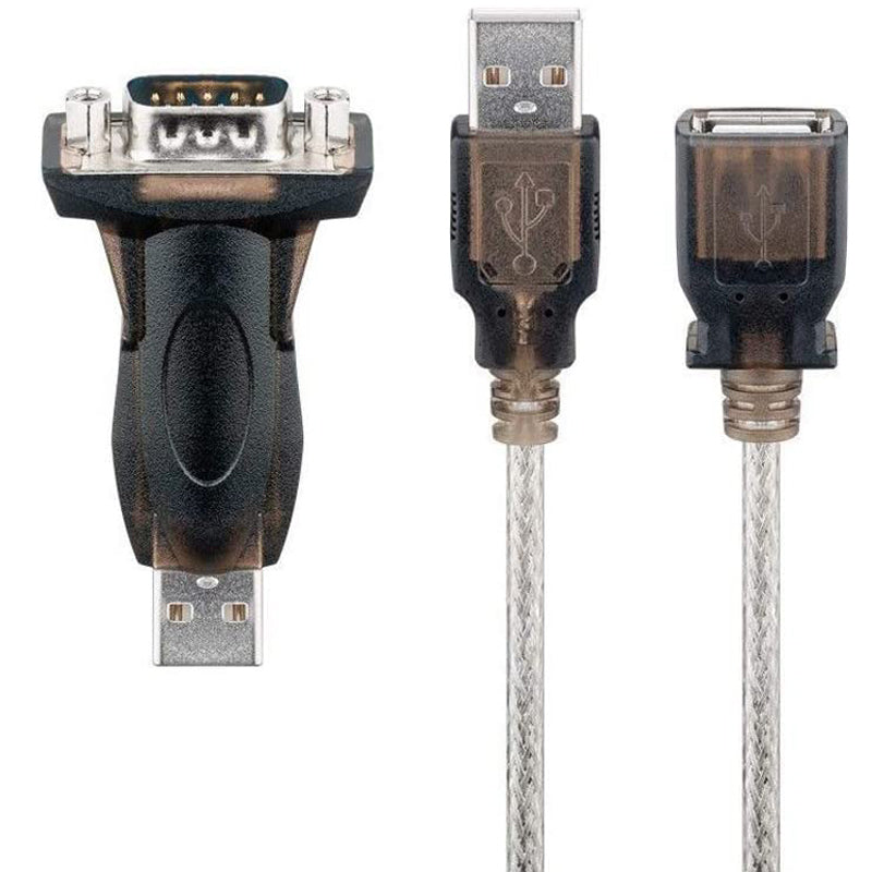 GOOBAY USB-A 2.0 na RS-232 (9-polni) 1,5m kabel