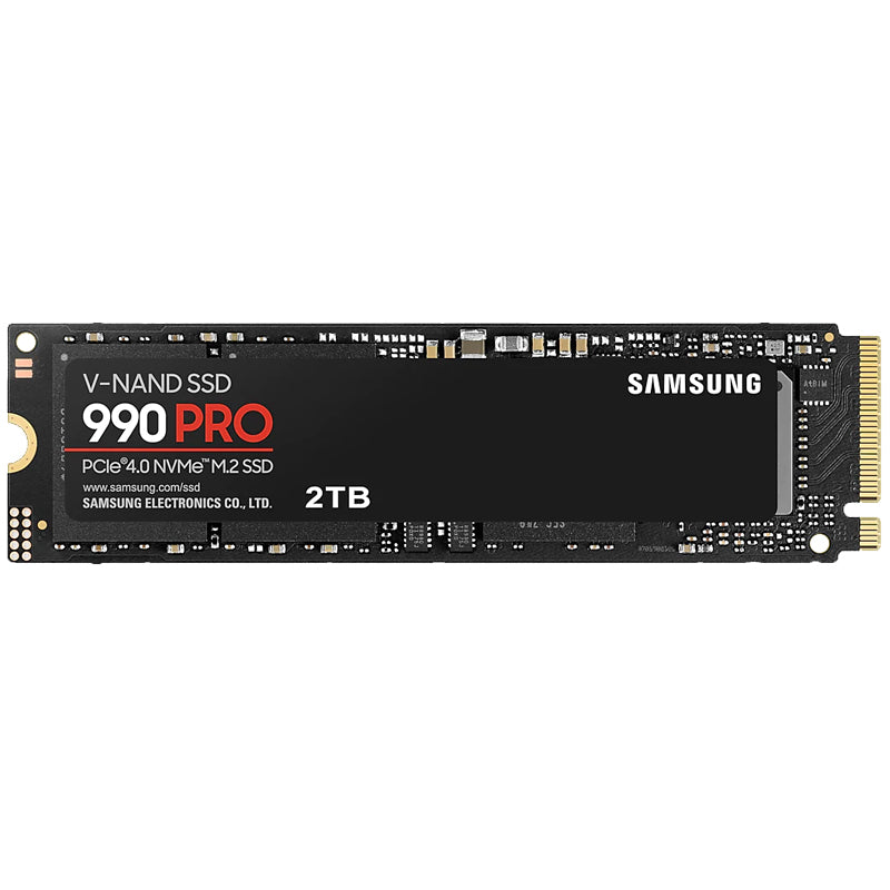 SAMSUNG 990 PRO 2TB M.2 PCIe 4.0 NVMe 2.0 MZ-V9P2T0BW SSD