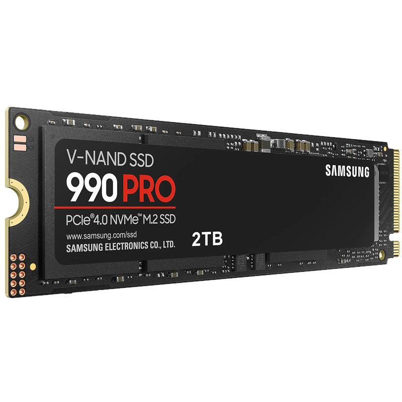 SAMSUNG 990 PRO 2TB M.2 PCIe 4.0 NVMe 2.0 MZ-V9P2T0BW SSD