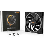 BE QUIET! LIGHT WINGS (BL075) 140 mm 4-pinski ARGB PWM ventilator