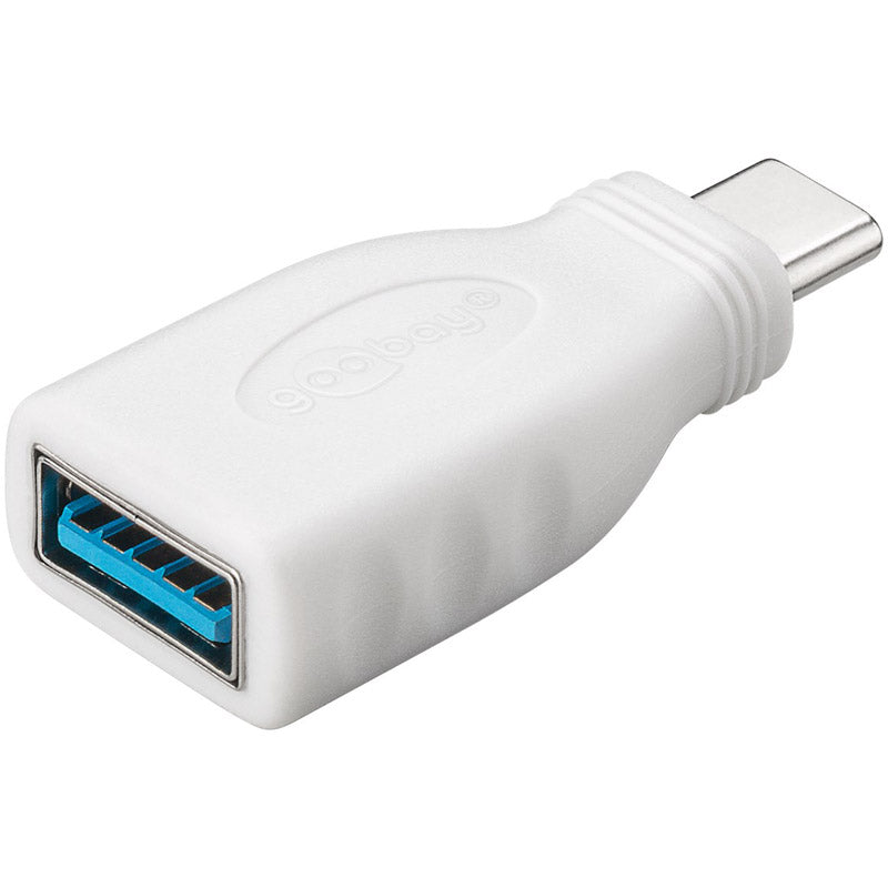 GOOBAY USB-C in USB-A 3.0 OTG Superspeed beli adapter