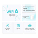 TP-LINK Deco X50 AX3000 WiFi 6 Mesh 3-pack usmerjevalnik