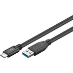 GOOBAY USB-A 3.0 na USB-C 3m polnilni in sinhronizacijski kabel