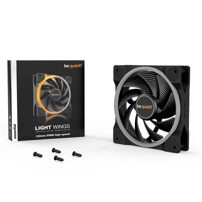 BE QUIET! LIGHT WINGS (BL073) 120mm 4-pinski ARGB PWM ventilator