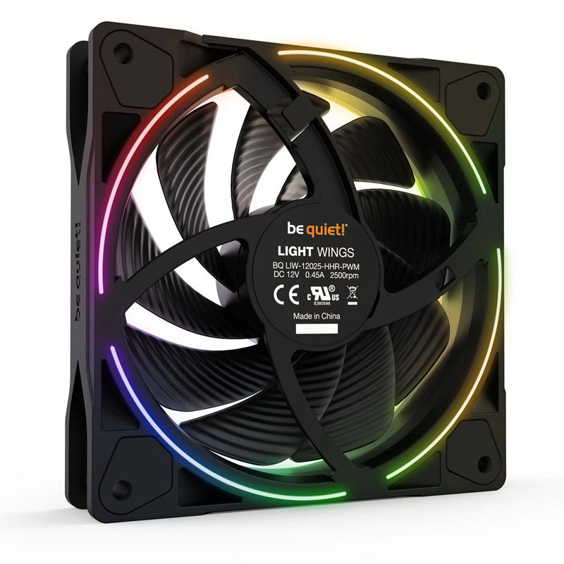 BE QUIET! LIGHT WINGS (BL073) 120mm 4-pinski ARGB PWM ventilator
