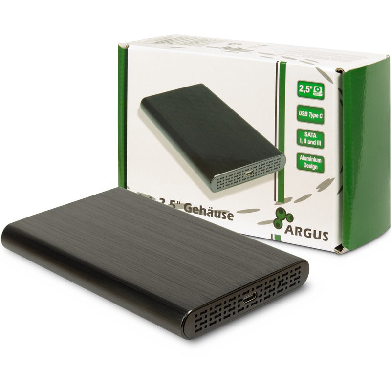 INTER-TECH GD-25010 USB-C 3.1 Gen2 za disk 6,35cm (2,5") zunanje ohišje