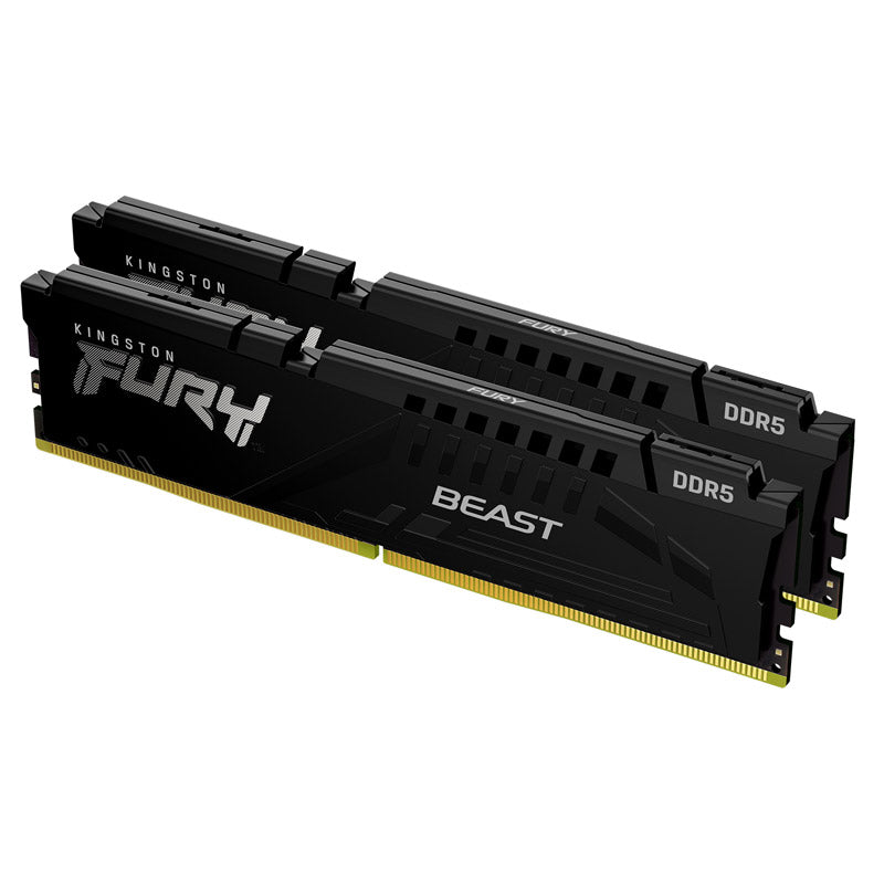 KINGSTON Fury Beast Black 64GB (2x32GB) 6000MT/s DDR5 CL38 EXPO KF560C36BBEK2-64 RAM pomnilnik