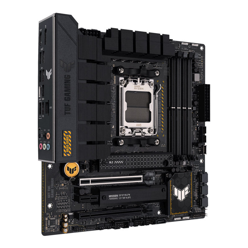 ASUS TUF GAMING B650M-PLUS AM5 HDMI/DP DDR5 mATX Motherboard