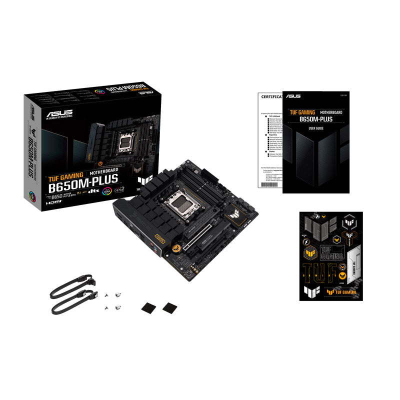 ASUS TUF GAMING B650M-PLUS AM5 HDMI/DP DDR5 mATX Motherboard