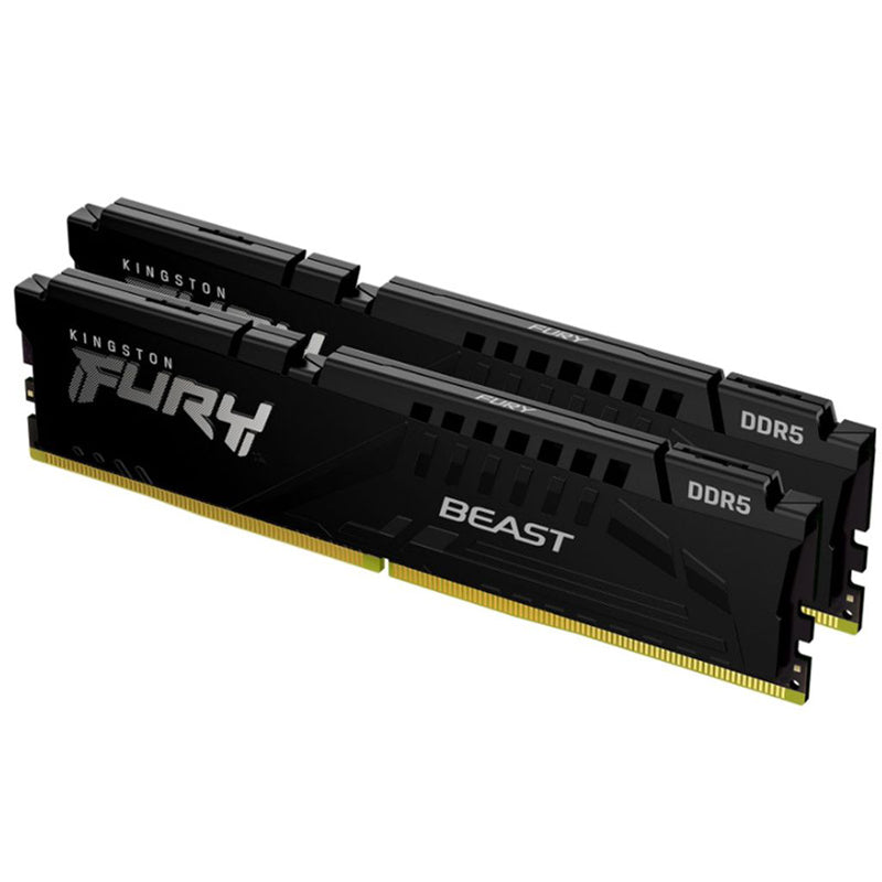 KINGSTON Fury Beast 16GB (2x8GB) 6000MT/s DDR5 CL36 EXPO KF560C36BBEK2-16 RAM pomnilnik