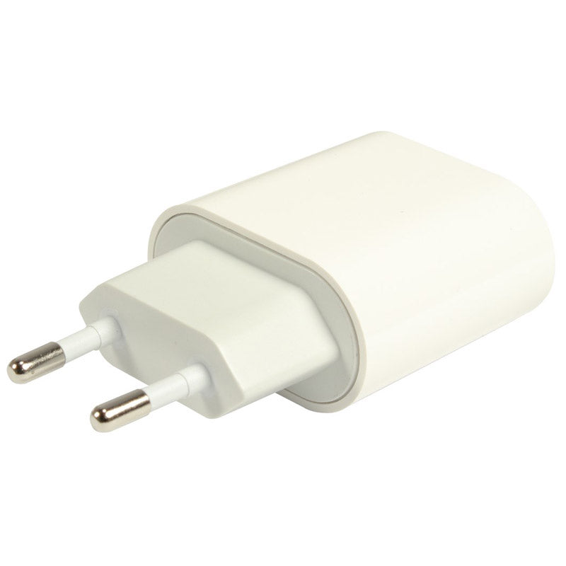 INTER-TECH PD-1020 USB-C 5V 20W hitro polnjenje beli polnilec