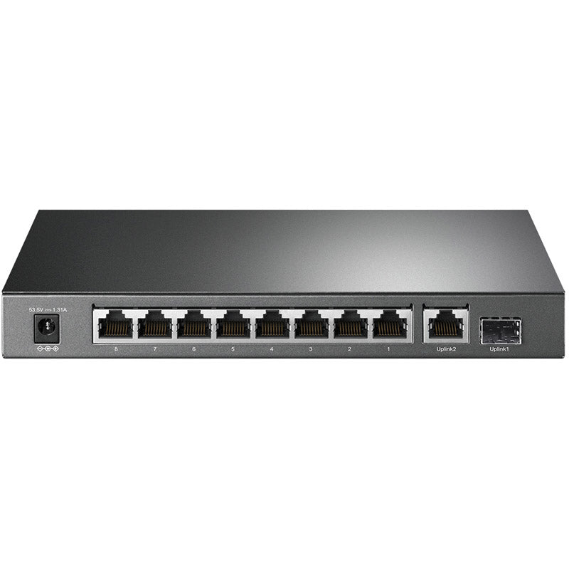 TP-LINK TL-SG1210P 10-portno gigabitno (8x PoE+) RJ45/SFP mrežno stikalo